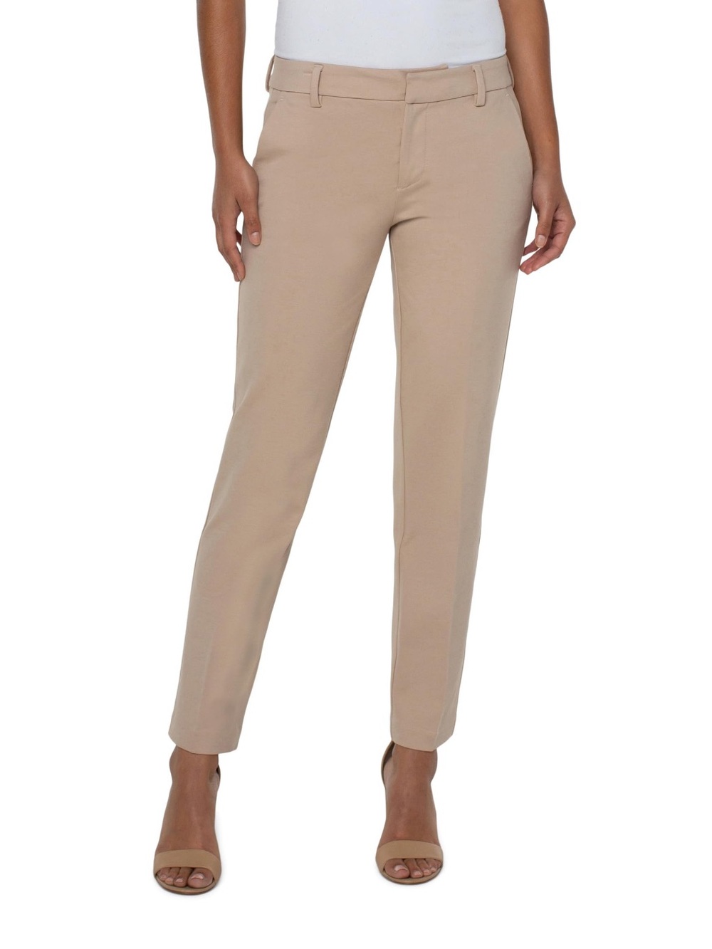 Liverpool Kelsey Pants in Beige